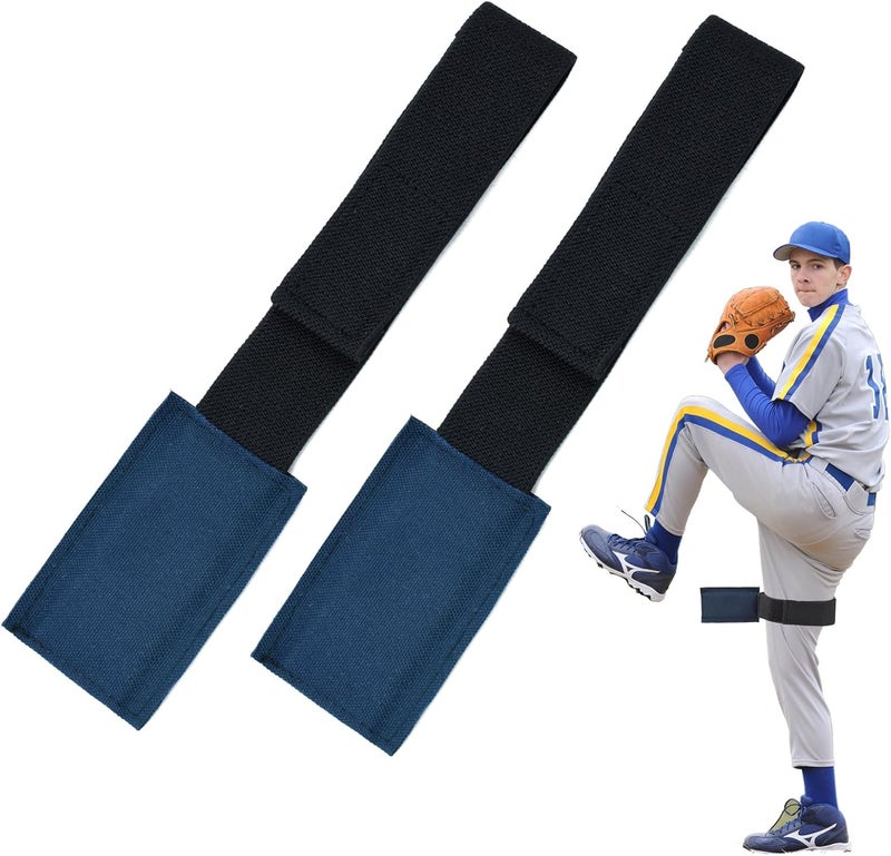 Mofuiry 2 Pack Softball Pitching Training Aids, 17 Inch Circumference Softball Pitching Trainer Elastic Perfect Circle Pitcher’S Training Belt for Develop Correct Pitching Mechanics, Fit Youth & Adults - Image 1